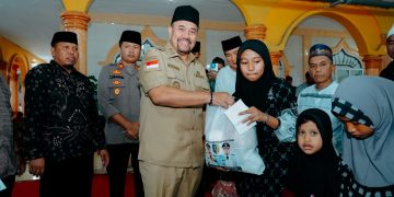 Bahagianya Ibu Sulpiati Disambangi Bupati Batu Bara
