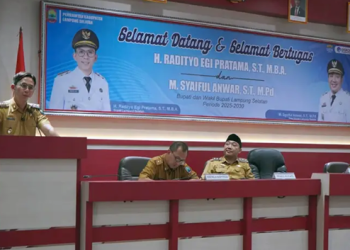 Bupati dan Wakil Bupati Lampung Selatan Gelar Briefing Perdana dengan Perangkat Daerah