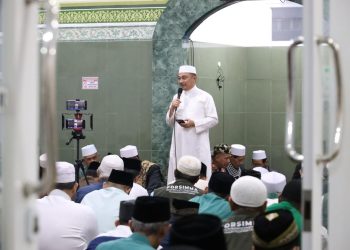 Ini Yang Disampaikan Wawali Harris Bobihoe Saat Hadiri Subuh Keliling Di Pondokmelati