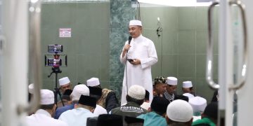Ini Yang Disampaikan Wawali Harris Bobihoe Saat Hadiri Subuh Keliling Di Pondokmelati