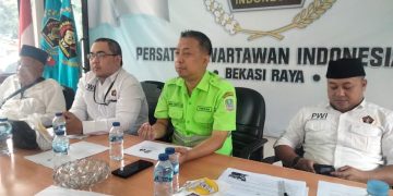 BLUD UPTD PALD Kota Bekasi Sosialisasikan Pengelolaan Limbah Domestik Bersama PWI Bekasi Raya