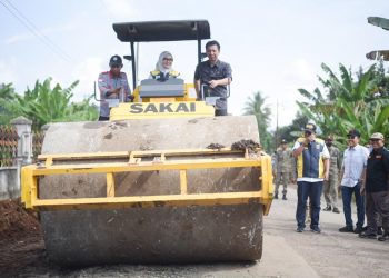 Groundbreaking Ruas Jalan Gedong Tataan – Kedondong di Hadiri Oleh Wakil Gubernur Provinsi Lampung.