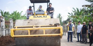 Groundbreaking Ruas Jalan Gedong Tataan – Kedondong di Hadiri Oleh Wakil Gubernur Provinsi Lampung.