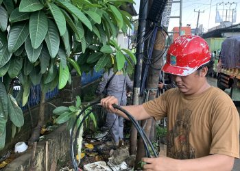 DBMSDA Kota Bekasi Bersama Apjatel Tindaklanjuti Kabel Semrawut di Bantargebang