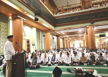 Hadiri Manasik Haji Tahap I, Wali Kota Cerita Pernah Jadi Petugas Haji Saat Pegawai Dishub Kota Bekasi.