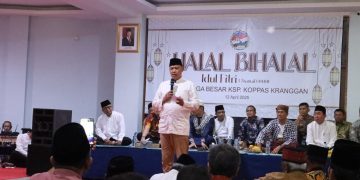 Perkuat Silaturahmi dan Dukungan Ekonomi Rakyat, Wali Kota Bekasi Hadiri Halal Bihalal KSP Koppas Kranggan.