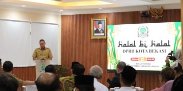 Wali dan Wawali Kota Bekasi Hadiri Halal Bihalal di DPRD Kota Bekasi