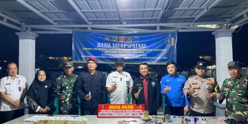 Sinergi Tegakkan Lapas Bersih! TNI, POLRI, BNN Razia Lapas Narkotika Lampung di HBP ke-61