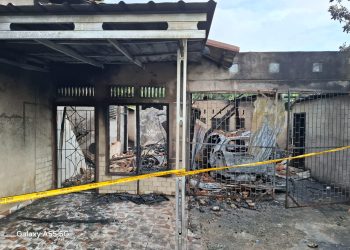 Rumah Warga Desa Suka Jaya Di Amuk Si Jago Merah Satu unit Mobil Ludes Terbakar