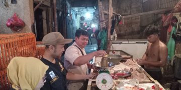 Dinas Perdagangan dan Perindustrian Kota Bekasi Laksanakan Tera Ulang Sidang Pasar di Pasar Baru Kota Bekasi