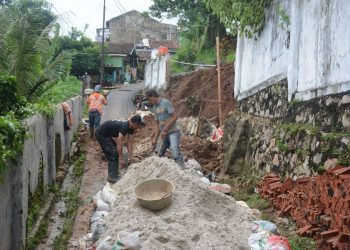 Pemkot Kembali Perbaiki Sistem Drainase di Kecamatan Sukabumi