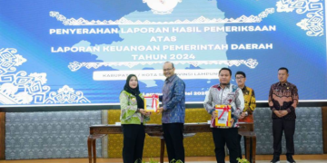 Pemkot Bandar Lampung Raih Opini WTP BPK RI LKPD 2024