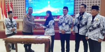 PGRI dan Polresta Bandar Lampung Teken MoU Perlindungan Guru: Sinergi Pendidikan dan Keamanan untuk Kota Tapis Berseri