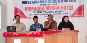 Koperasi Merah Putih Desa Talang Pantai Resmi Terbentuk,Berkomitmen Meningkatkan Kwalitas Dan Pelayanan Ekonomi Masyarakat