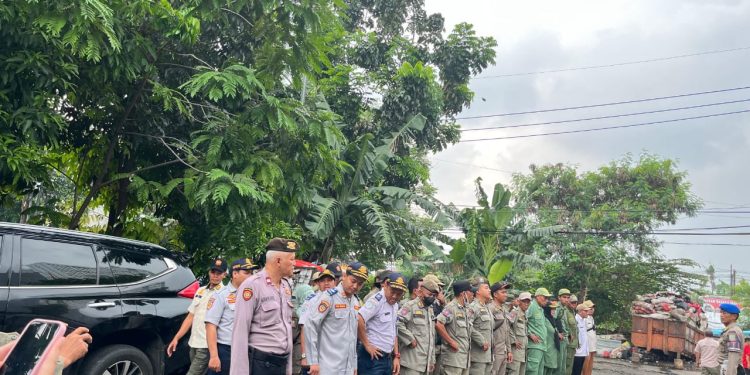 Camat Medan Satria dan Instansi Terkait Awasi, Lakukan Pemetaan dan Tertibkan Bangunan Liar