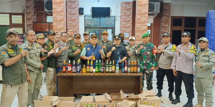 Pemerintah Kota Bekasi Gelar Operasi Peredaran Minuman Beralkohol