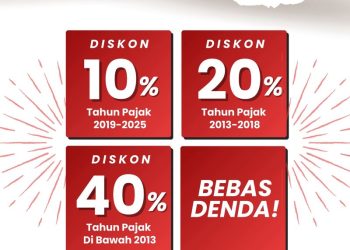 Sisa 9 Hari Lagi !, Manfaatkan Diskon PBB-P2 Hingga 40% Sebelum 31 Mei 2025