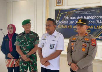 Rutan Bandar Lampung Perkuat Integritas, Deklarasi Bebas Halinar Disaksikan TNI, POLRI, dan BNN
