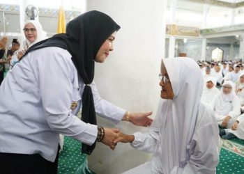 Wali Kota Bandar Lampung Lepas 1.500 JCH di Masjid Al Furqon