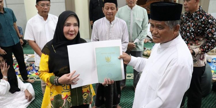 Wali Kota Eva Dwiana Silaturahmi Ramadan di Kecamatan Sukarame