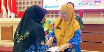 121 ASN Bandar Lampung Masuki Pensiun, Pembagian SK Digelar di Gedung Semergou
