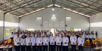Ratusan CPNS Kanwil Ditjenpas Lampung Ikuti Orientasi di Lapas Narkotika