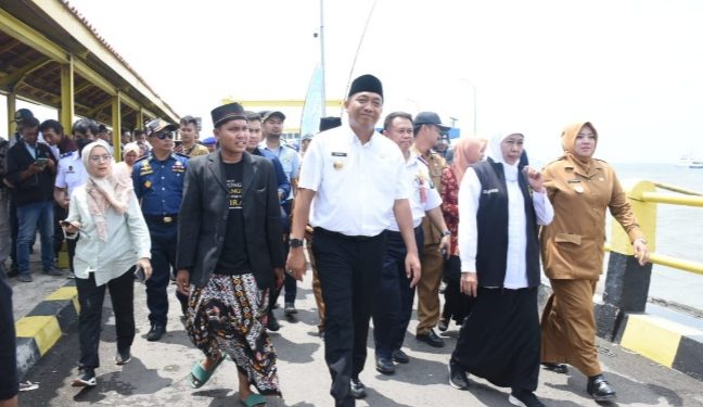 Gubenur Khofifah Lauching Mudik Gratis Rute Jangkar Rasa di situbondo