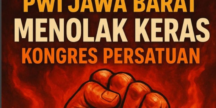 Anggota dan Plt Ketua PWI Bekasi Raya Tolak Rencana Kongres Persatuan