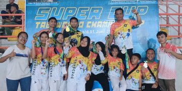 Atlit Taekwondo Asal Kabupaten Pakpak Bharat Sumatera berhasil raih tiga emas