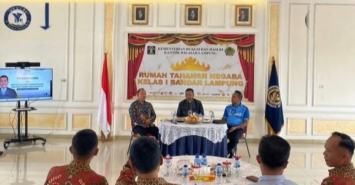 Rutan Kelas I Bandar Lampung Jadi Pusat Konsolidasi Pemasyarakatan Way Huwi