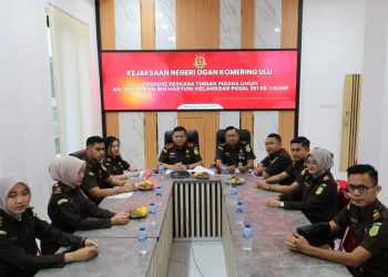 Kejari OKU Gelar Ekspose Vicon, Kasus Penganiayaan Diselesaikan Lewat Restorative Justice