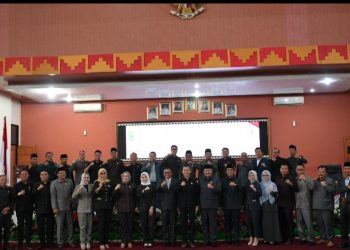 DPRD Kabupaten Pesawaran Usulkan Pengesahan Bupati dan Wakil Bupati Terpilih.