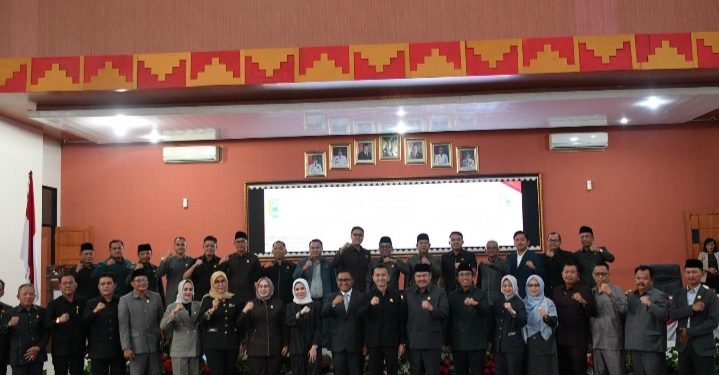 DPRD Kabupaten Pesawaran Usulkan Pengesahan Bupati dan Wakil Bupati Terpilih.