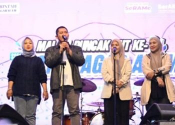 Andika Mahesa Gemparkan Malam Puncak HUT Kota Pagaralam Ke-24 Tahun 2025