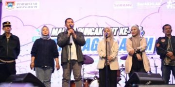 Andika Mahesa Gemparkan Malam Puncak HUT Kota Pagaralam Ke-24 Tahun 2025