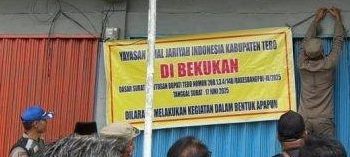 Berkedok Sosial, Yayasan Amal Jariyah (AJI) Diduga Terafiliasi Gerakan Negara Islam Indonesia (NII), Densus 88 dan Kesbangpol Tebo bekukan Yayasan