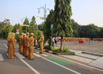 Terapkan Disiplin Apel Pagi, Wali Kota : Pukul 07.15 WIB, Pegawai Sudah Rapi di Lapangan
