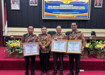 Kabupaten Pesawaran Raih Penghargaan Pelayanan Publik dari Kementerian PANRB