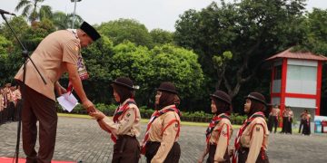 Hari Pramuka ke 64, Wali Kota Bekasi Ajak Generasi Muda Perkuat Karakter dan Kebangsaan