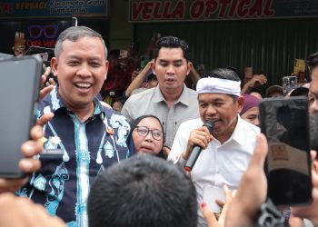 Tri Adhianto Ajak KDM Seharian Keliling Tinjau Pembangunan di Kota Bekasi