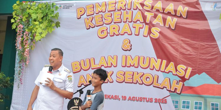Wali Kota Bekasi Tri Adhianto Buka Pemeriksaan Kesehatan Gratis, Wujudkan Visi Sehat Presiden Prabowo