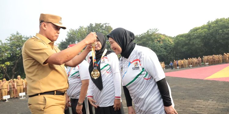 Harumkan Kota Bekasi, KORMI Kota Bekasi Sumbang Medali Terbanyak Ketiga Mewakili Jawa Barat di Fornas 2025