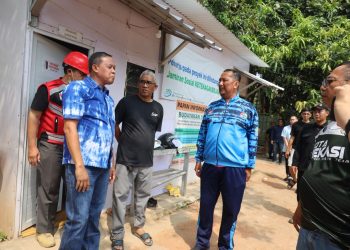 Wali Kota Bekasi Tinjau Pembangunan GOR Voli, Badminton, dan Sepatu Roda Bertaraf Internasional