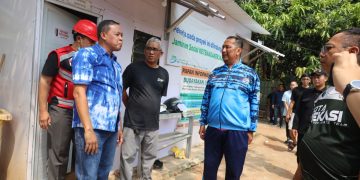 Wali Kota Bekasi Tinjau Pembangunan GOR Voli, Badminton, dan Sepatu Roda Bertaraf Internasional