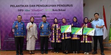 Wakil Wali Kota Hadiri Pelantikan Pengurus Alisa Khadijah ICMI Bekasi 2025-2030