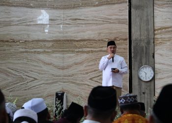 Momentum Maulid Nabi, Wawali Harris Bobihoe Sampaikan Pesan Persatuan Hingga Berziarah Ke Makam KH Muchtar Tabrani