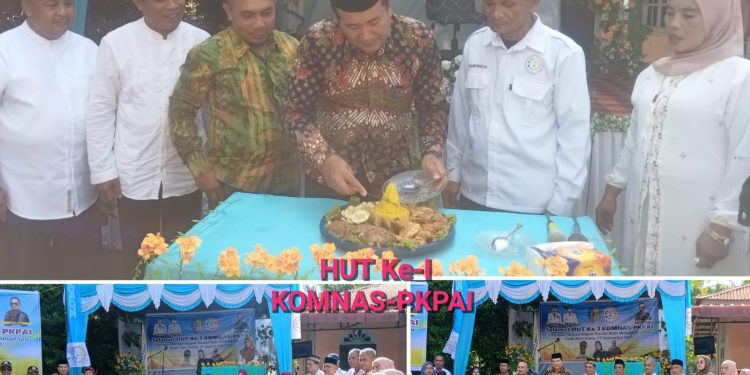 KOMNAS-PKPAI Rayakan HUT ke-1 Disertai Maulid dan Santuni Ana Yatim, Duafa & Lansia