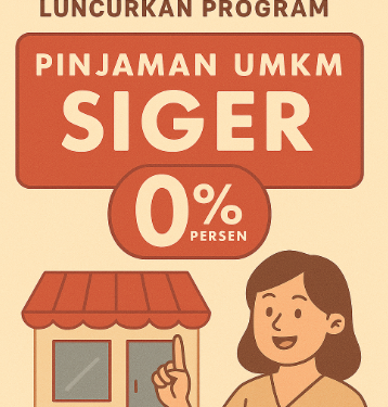 Pemkot Bandar Lampung Gulirkan Pinjaman UMKM Siger Bunga 0 Persen, Dorong Ekonomi Rakyat Bangkit