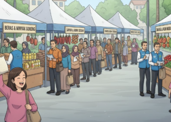 Pemkot Bandar Lampung Kembali Gelar Pasar Murah, Antusias Disambut Warga