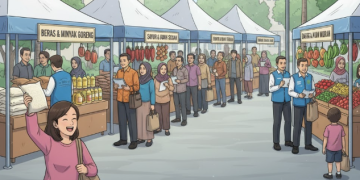 Pemkot Bandar Lampung Kembali Gelar Pasar Murah, Antusias Disambut Warga